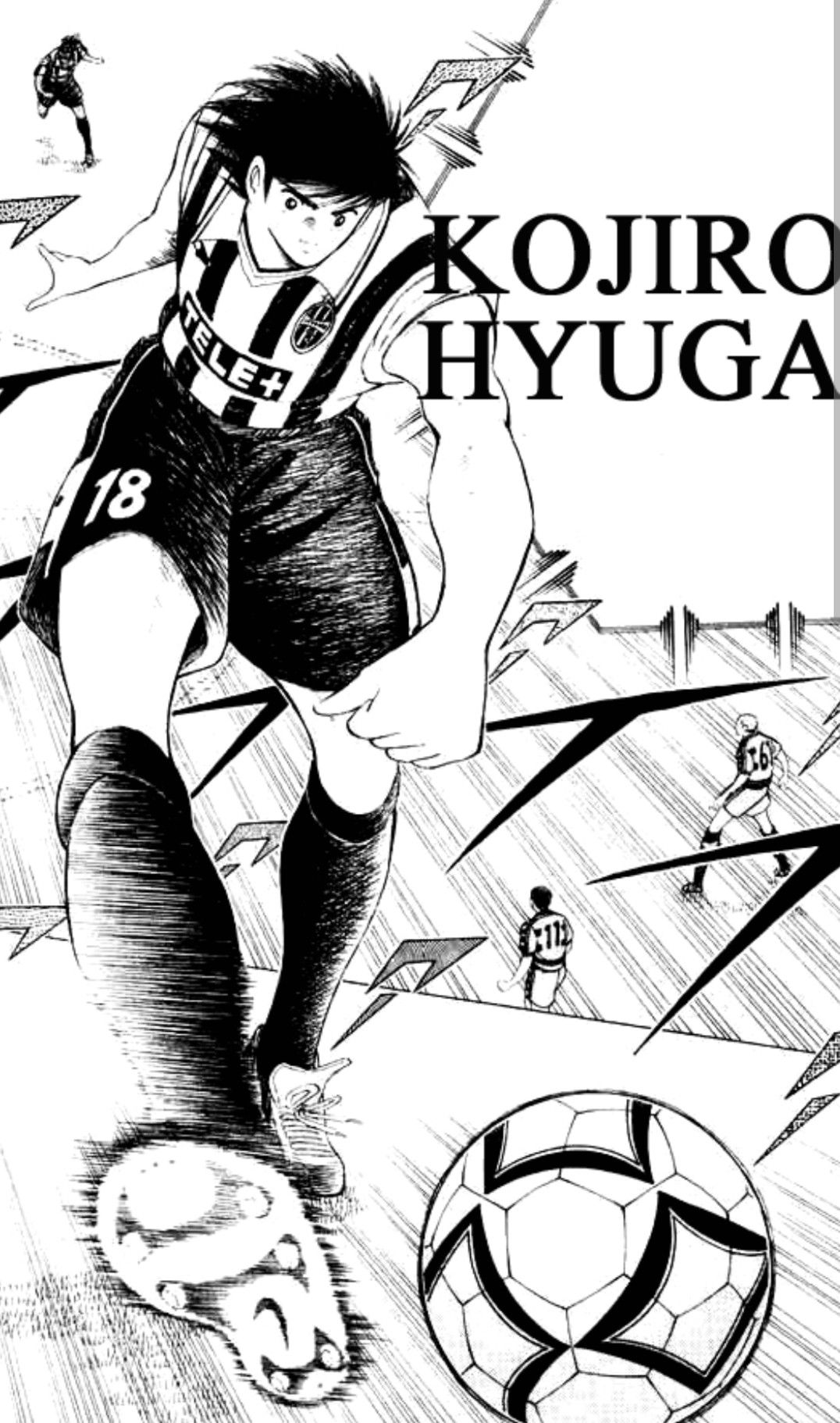 Kojiro Hyuga · Captain Tsubasa · Camiseta 18